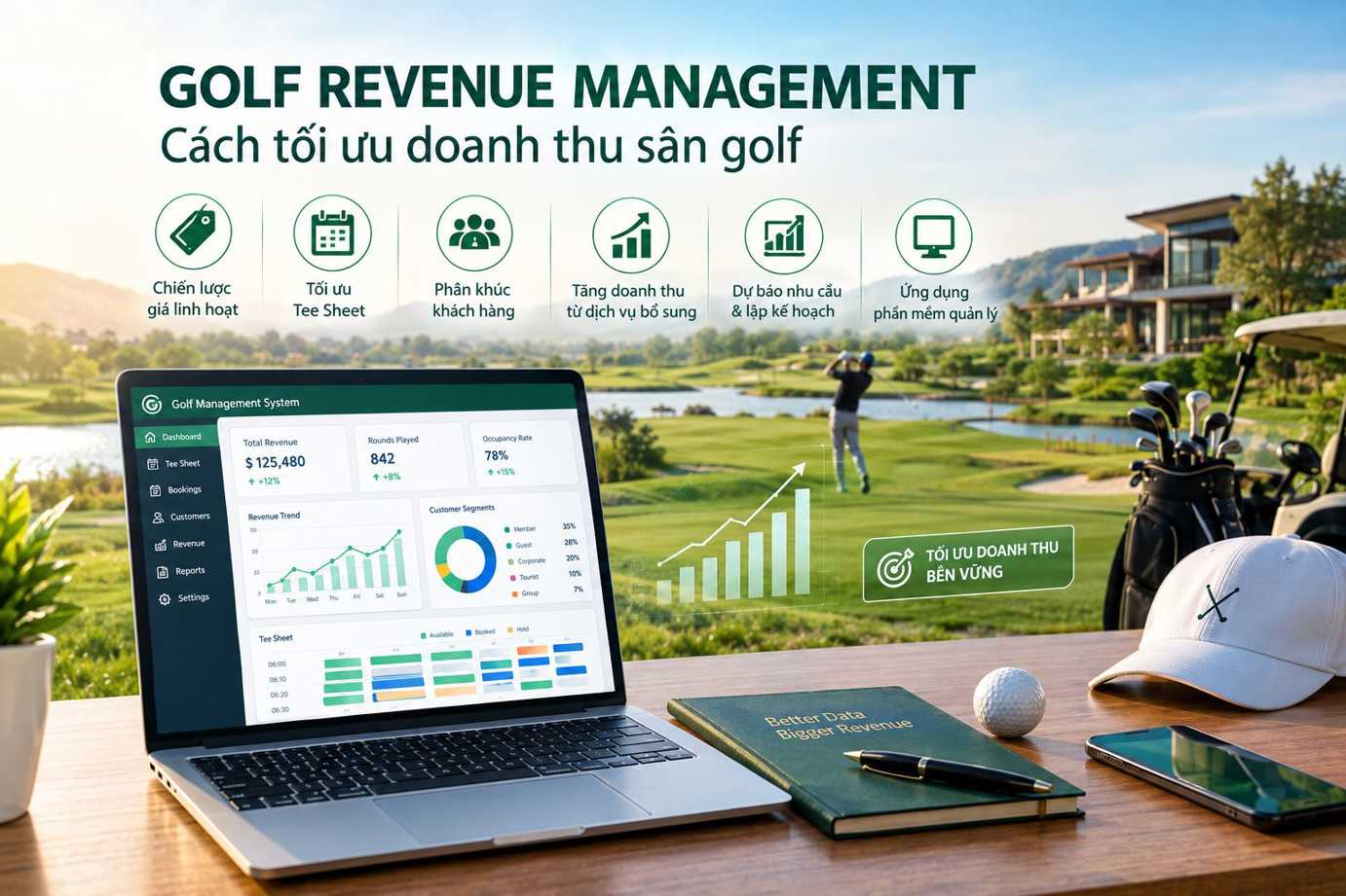 Golf Revenue Management: Cách tối ưu doanh thu sân golf